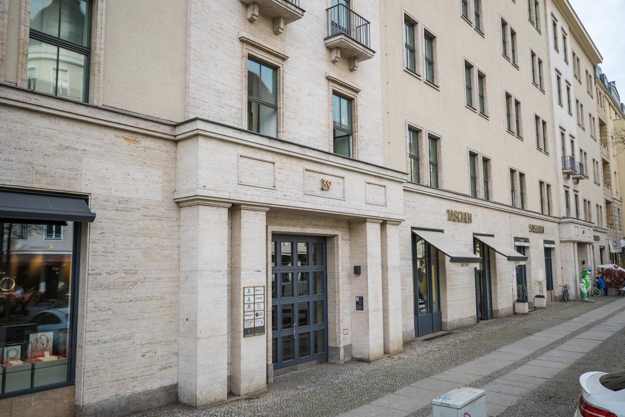 Homaris Apartments Schlueterstrasse Berlin Exteriör bild